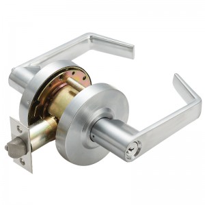 7201 Heavy Duty Designer Commercial Lever Door Lock (Entry Function, Satin Chrome) Grade 2 Industriële deurgreep