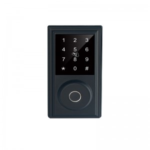 3002 Smart Lock voor voordeur met toetsenbord en vingerafdruk, elektronische slimme deurslot Deadbolt