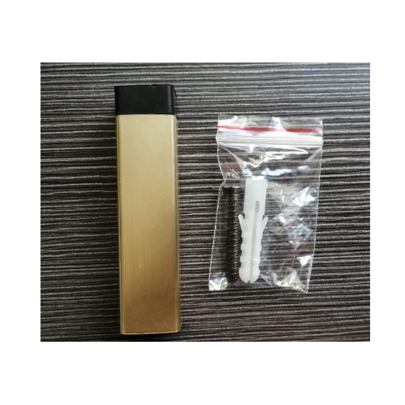 MD001 Roestvrijstalen deurstop met zachte rubberen tip voor slaapkamer/kitchen